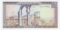 Liban Billet 10 Livres 1986 NEUF - Libano