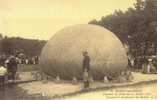 CPA. REPRO. MORET SUR MOING. CONCOURS DE PECHE DU 21 JUILLET 1912. PENDANT LE GONFLEMENT DU BALLON. - Pêche