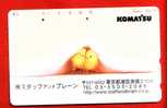 Japan Japon  Telefonkarte Télécarte Phonecard Telefoonkaart - Bird  Vogel  Oiseau Küken Chicken - Galline & Gallinaceo