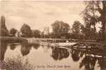 GORING CHURCH FROM RIVER. - Other & Unclassified