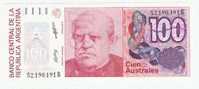 Argentine Billet 100 Australes 1985 NEUF - Argentine