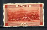 Old Cinderellas Vignette Poster Stamps Haute Savoie Evian Les Bains Thermalisme Lac Léman Eau Minérale - Turismo (Viñetas)