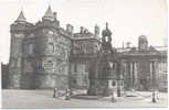 Genuine Vintage Real Photo Vraie On (Agfa) Gevaert Paper, Palace Holyrood, Holyroodhouse, Lady Standing In Doorway - Midlothian/ Edinburgh