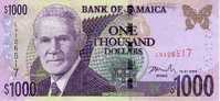 JAMAÏQUE  1 000 Dollars  Daté Du 15-01-2008    Pick 86     ***** BILLET  NEUF ***** - Giamaica