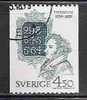 SWEDEN - Poet JOHAN OLOF WALLIN - Yvert # 1055  - VF USED - Used Stamps