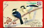 Japan Japon Prepaidkarte    -  Bird Vogel Oiseau - Zangvogels