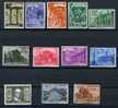 1949 - VATICANO - VATIKAN - VATICAN - VATICAAN - Sass. Nr. 122/131 + E11/12 - MNH - Stamps Mint - Ungebraucht