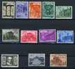 1949 - VATICANO - VATIKAN - VATICAN - VATICAAN - Sass. Nr. 122/131 + E11/12 - MNH - Stamps Mint - Ungebraucht