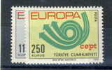 TURKEY MNH** MICHEL 2280/81 EUROPA 1973 - 1973