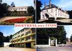 Cpsm Breteuil Sur Iton (27) Multivues - Breteuil