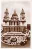 St. Paul's Cathedral Real Photo 1940s Vintage Postcard, Scott #264 George VI Stamp Used - St. Paul's Cathedral