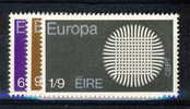 IRLAND MNH** 239/41 EUROPA 1970 - 1970