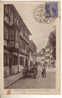 67..WISSEMBOURG..VIEILLES MAISONS..RUE DE LA LAINE..1930..LA CIGOGNE..UNE TACHE EN BAS - Wissembourg