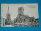 55) Revigny - N° 013 - L'eglise Avant Et Après Le Bombardement Du 6 Au 12 Sept 1914  - Année  - EDIT  Humbert - Revigny Sur Ornain