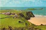 RHOSSILI BAY AND WORMS HEAD .GOWER. - Glamorgan