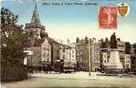 ALBERT STATUE & TOWN CHURCH. GUERNSEY. - Guernsey