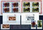 Berlin 1977 Ausstellungs - Set DDR 2247/8, KB, EZ, BM, Block 48 + SD1 Mit EK ** 34€ - Lettres & Documents