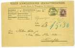 Stehende Helvetia 1900 25 Rp Auf Nachnahmebrief Nach Frauenfeld, 3 Scans, Verein Schweizerischer Geschäftsreisender - Cartas & Documentos
