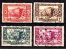 Algerie  1937  =  131 . 134   Serie Compl. Obl - Usati