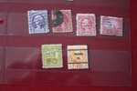 USA-UNITED STATES-ETATS-UNIS --- Perforès-PERFORES - PERFINS-PERFURADO-PERFORA TIS -6 TIMBRES - Perfins