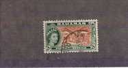 Bahamas - Queen Elizabeth II - Native Stawwork - Scott # 161 - Bahama's (1973-...)