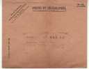 LETTRE  CHEQUES POSTAUX - Civil Frank Covers