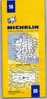 Carte Michelin No 56 PARIS REIMS  1985 (24e Edition) Paris Reims - Mapas/Atlas