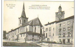 CRAPONNE SUR ARZON  L'ensemble De L'église Paroissiale Et Le Donjon De L'ancien Château - Craponne Sur Arzon