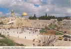 PALESTINA GERUSALEMME 1997  LA MOSCHEA DELLA ROCCIA VISTA DAL MURO DEL PIANTO " HA-KOTEL " - Palestine