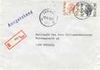 Den Haam 108 - Affranchissement Multiple - BELGIQUE - LETTRE RECOMMANDEE - 1978 - Storia Postale