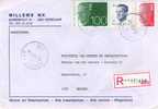 Vorselaar 459 - Affranchissement Multiple - BELGIQUE - LETTRE RECOMMANDEE - 1993 - Storia Postale