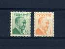 - TIMBRES DE TURQUIE DE 1956 NEUFS SANS CHARNIERE - Unused Stamps