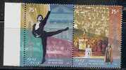 ART - TEATRO COLON - DANCER JULIO BOCA - OPERA - ARGENTINA MINT (NH) MARGINAL Set - Teatro