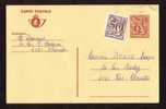 EP 189 A  III. F  Carton Jaune Plus Foncé. - Postkarten 1951-..