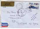 GOOD USA Postal Cover To GB 1992 - Nice Stamped: Antarctic Treaty - 2b. 1941-1960 Unused