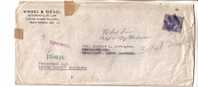 GOOD USA " REGISTERED " Postal Cover 1944 - Nice Stamped: Roosvelt - Received From Custody US Army - Lettres & Documents