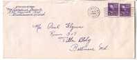 GOOD USA Postal Cover 1952 - Nice Stamped: Jefferson - Briefe U. Dokumente