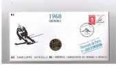 Jeux Olympiques D´Albertville. Grenoble 1968 - Coins