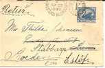 WA003/ AUSTRALIEN - Freemantle To Sweden 1893, Onforwarded And Returned - Covers & Documents