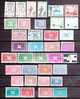 EUROPA 1963 - ANNEE COMPLETE : 36  Valeurs- TIMBRES NEUFS ** LUXE- COTE : 160e - 1963