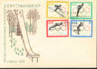 Jeux Olympiques 1964 Innsbruck  Allemagne DDR  FDC - Inverno1964: Innsbruck