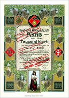 DAVID SOHNE AKTIENGESELLSCHAFT 1000 MARK (REPRODUCTION) - Landwirtschaft