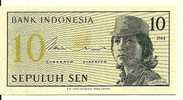 10 Sen  "INDONESIE"     Usagé - Indonesien