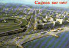 Carte Postale 06. Cagnes-sur-mer   Cros-de-Cagnes  Vue D´avion Trés Beau Plan - Cagnes-sur-Mer