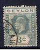 CL+ Ceylon 1921 Mi 188 Königsporträt - Ceilán (...-1947)