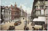 Royal Avenue Belfast Northern Ireland, Streetcar, Businesses Signs Animated Scene On 1910s Vintage Postcard - Antrim