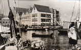 CURACAO, NETHERLANDS ANTILLES, Bird's Eye View, Harbor,CPSM  Année 1953 Trés Animée - Curaçao