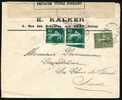 Frankreich Mi.N°109+116  Dallay 129+137 Zensurpost/poste De Censure  Gest./oblit. Sur Lettre De Controle Postal Militair - Lettres & Documents