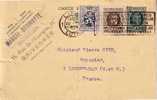 Entier Postale Belge - 35 C + 60 C + 5 C - Cachet Grivegnée 1929 Vers La France Longwy-bas - Cartes Postales 1909-1934