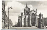 St Giles Cathedral, Edinburgh, Old Cars, "real Photograph", The Valentine - Midlothian/ Edinburgh